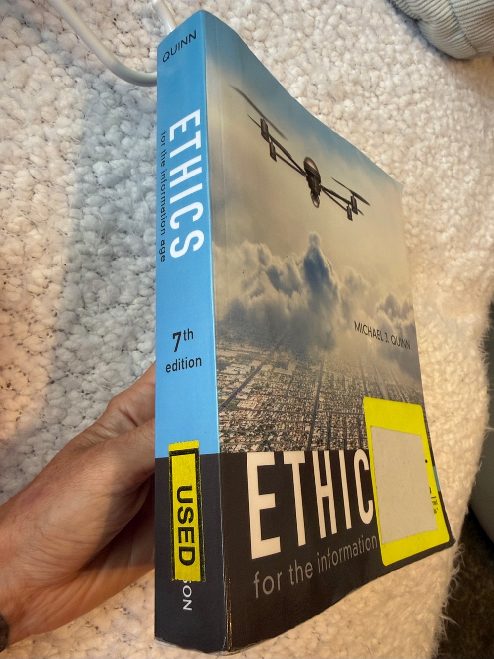 ETHICS 7th Edition Textbook - Blue Cover